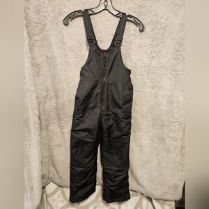 All In Motion Bib Snowsuit, Overalls, Youth Size Small, Black